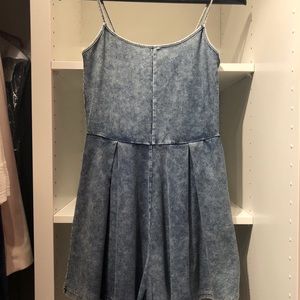 Garage jean-style romper dress